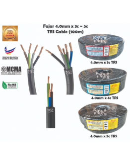 1.5MM X 3C X 100M TRS CABLE [FAJAR]